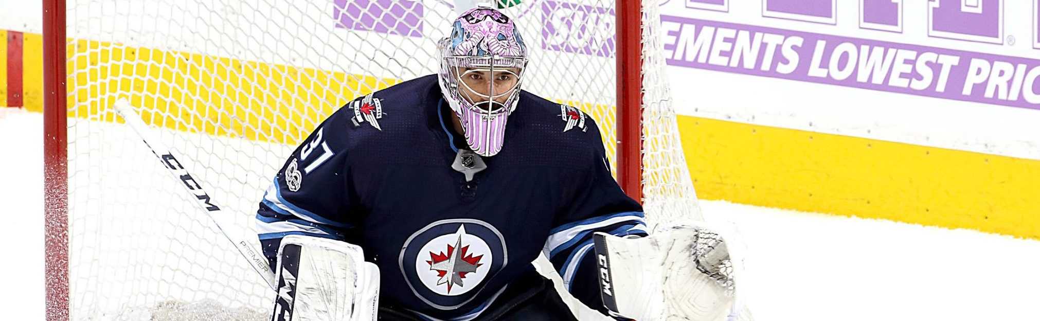 Winnipeg Jets Hockey Fights Cancer Goalie