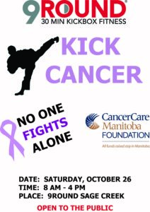 9Round Sage Creek Kick Cancer @ 9Round 30 Min Kickbox Fitness (Sage Creek) | Winnipeg | Manitoba | Canada