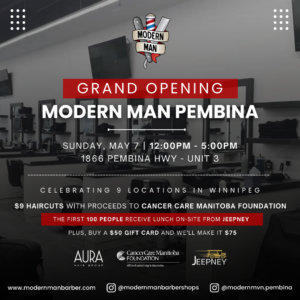 Modern Man Barber Shop Pembina - Grand Opening Event @ Modern Man Barber Shop Pembina | Winnipeg | Manitoba | Canada